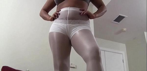 I have a new pair of pantyhose to tease you in JOI